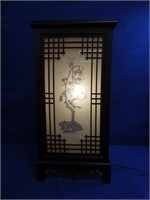 Lighted Oriental Occasional Table 12' X 12" X 24"