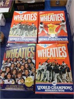 9 Wheaties sport boxes & 1 Frosted Flakes box
