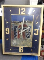 Pepsi clock, does not work