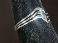 STERLING "WAVE" RING