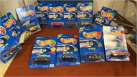 12 Miscellaneous lot of Hot wheels New on card