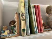 7 Vintage Books & Book Stands