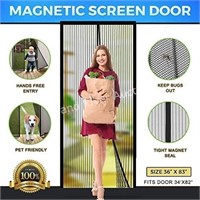 TheFitLife Magnetic Screen Door