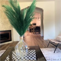 Emerald Faux Pampas Grass, 44, 3 Stems