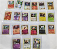 21 Pokemon Holo/Foil Cards