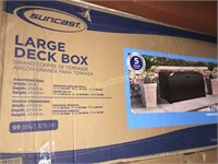SUNCAST $115 RETAIL LARGE DECK BOX