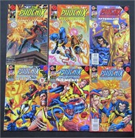 (6) 1995 - 1996 Malibu Phoenix Resurrection Comics