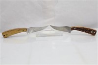 (2) Schrade Old Timer 7”, Blade 3 ½” & A Uncle
