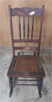 Antique Wooden Rocking Chair