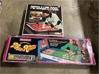 Vintage Pendulum Pool, Poker Rama Games.
