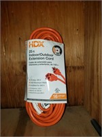 HDX 25' Extension Cord (new)