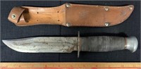 NEAT BOWIE KNIFE WITH SHEATH