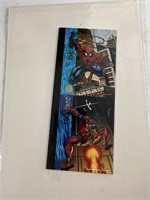 MARVEL CARDS (UNCUT) - SPIDERMAN/DEADPOOL