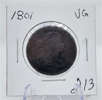 1801 Cent VG