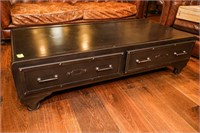 RH Industrial Coffee Table, 62"Lx31"Wx18"T