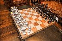 Large Wooden Chess Set