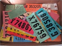 Large lot of Michigan resident hunting licenses