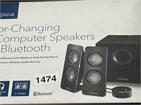 INSIGNIA COLOR CHANGING SPEAKERS RETAIL $30
