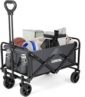 LUXCOL Collapsible Folding Outdoor Utility Wagon