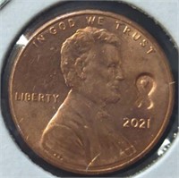 Cancer ribbon, Penny