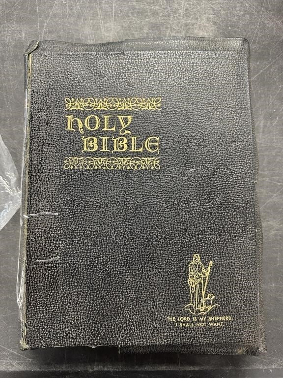 VINTAGE BIBLE / INCRIPTION 1948