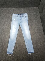 Vtg Hollister mid-rise super skinny jeans 28x28