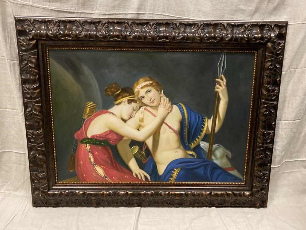 Jacques-Louis David The Farewell of Telemachus
