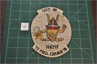 VS-28 HRMF 77 Med Cruise 78
 Military Patch