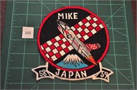 Mike (Moore) Japan 58 59 1950s Military Patch