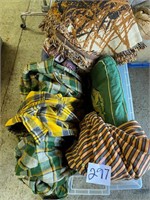 Throws, Vintage Jackets, Pillows, Cushions-