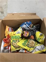 BOX OF MIXED CHIPS