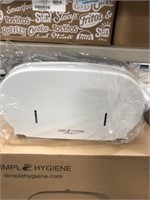 TWIN JUMBO TOILET PAPER DISPENSER