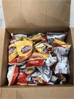 BOX OF MIXED CHIPS