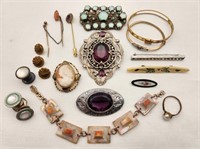 Early 20th C. Jewelry Group