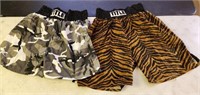 W - 2 PAIR OF BOXING TRUNKS 3XL (K39)