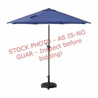 H.B. 9’ Market Crank & Tilt Patio Umbrella