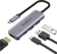 NEW 4-IN-1 USB C to HDMI Adapter w/ USB Plugs