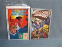 Pair Wild Card Comics #1 & #4