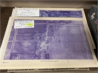 50-34’’x22’’ Sherburne County aerial maps