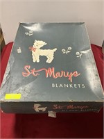 St Mary’s wool blanket (appears new)