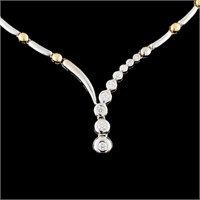 14K Gold 0.46ctw Diamond Necklace