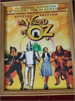 Wizard of Oz Framed Poster - 15x12