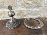 ANTIQUE STOVE TOPPER AND RING