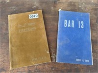 BOOKS ON THE "BAR 13" STOCK
