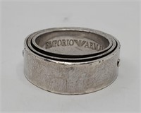 Emporio Armani, Italian Sterling Silver Ring