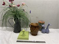 Misc Lot-Warmer, Flower Vase etc