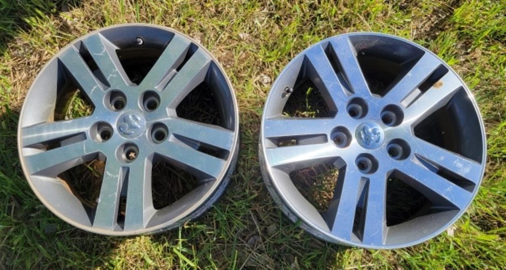 (2) 2008 Dodge Minivan Wheel Rims