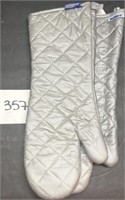 Silver pro ware oven kitchen mitts