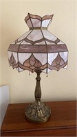 Heavy Stained Glass Table Lamp