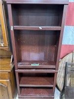 WOODEN BOOK SHELF